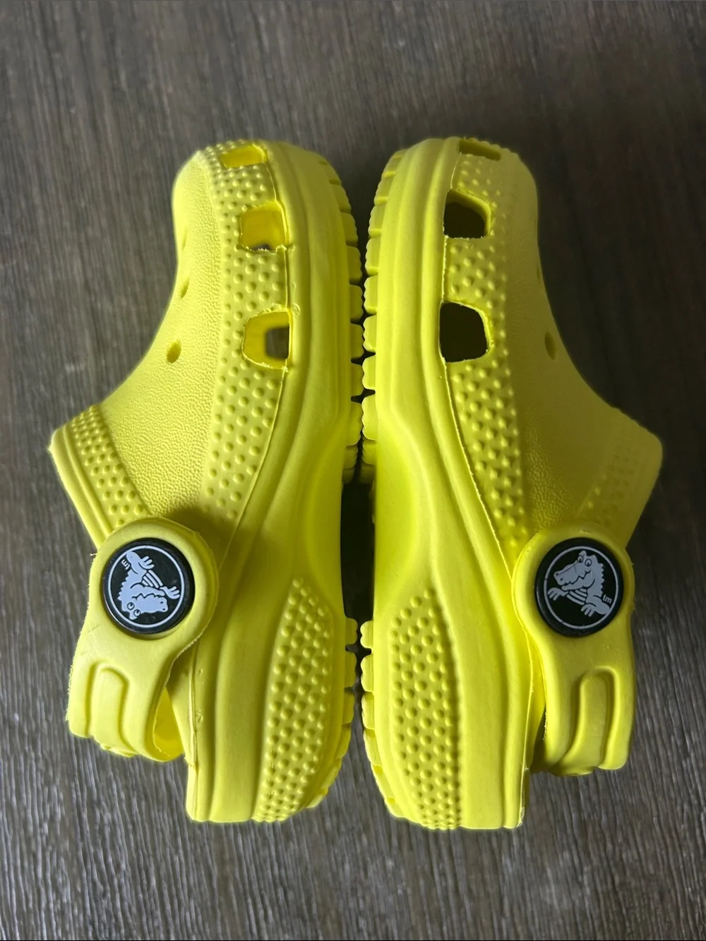 CROCS Kids' Classic Clog - Bright Yellow, Like New, Sz. C5.